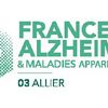 Logo of the association France alzheimer Allier