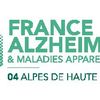 Logo of the association France alzheimer Alpes-de-Haute-Provence