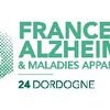 Logo of the association France alzheimer Dordogne