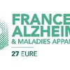 Logo of the association France alzheimer Eure