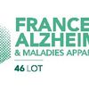 Logo of the association France alzheimer Lot