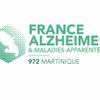 Logo of the association France alzheimer Martinique