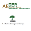 Logo of the association AFDER  - Association Française des Dépendants en Rétablissement