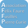 Logo of the association AFFP Asso Félix faure Fusillés Pierre curie