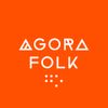 Logo of the association Agorafolk, la communauté des agoraphobes optimistes !
