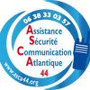Logo of the association Assistance Sécurité Communication Atlantique 44 (ASCA44)