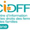 Logo of the association CIDFF02