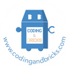 Logo of the association Coding and Bricks