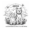 Logo of the association Abcda association contre la détresse animale