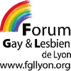 Logo of the association Forum Gay et Lesbien de Lyon