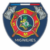 Logo of the association Amicale des pompiers de Mignières 