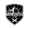Logo of the association Tignes Skateboard Club