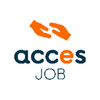 Logo of the association ACCES JOB ACCOMPAGNER CREER COMMUNIQUER ECHANGER SOCIALISER
