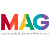 Logo of the association MAG jeunes Gais Lesbiennes Bi et Trans