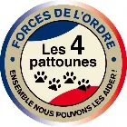 Logo de l'association Les4pattounes