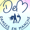 Logo of the association Danses en Manche