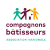 Logo of the association Association Nationale des Compagnons Bâtisseurs