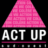 Logo of the association ACT UP SUD OUEST