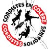 Logo of the association cordistes en colere cordistes solidaires