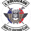 Logo of the association L'Escouade Harley-Davidson Club