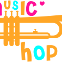 Logo of the association MUSIC'HOP