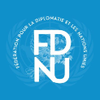 Logo of the association Fédération pour la Diplomatie et les Nations Unies