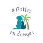 Logo de l'association 4 pattes en danger