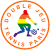 Logo of the association Double Jeu Tennis Paris