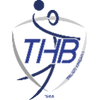 Logo of the association Trélazé Handball 