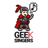 Logo of the association Geek Singers