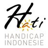 Logo of the association HATI Handicap Indonésie