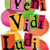 Logo of the association Veni Vidi Ludi