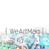 Logo of the association We Art Mag