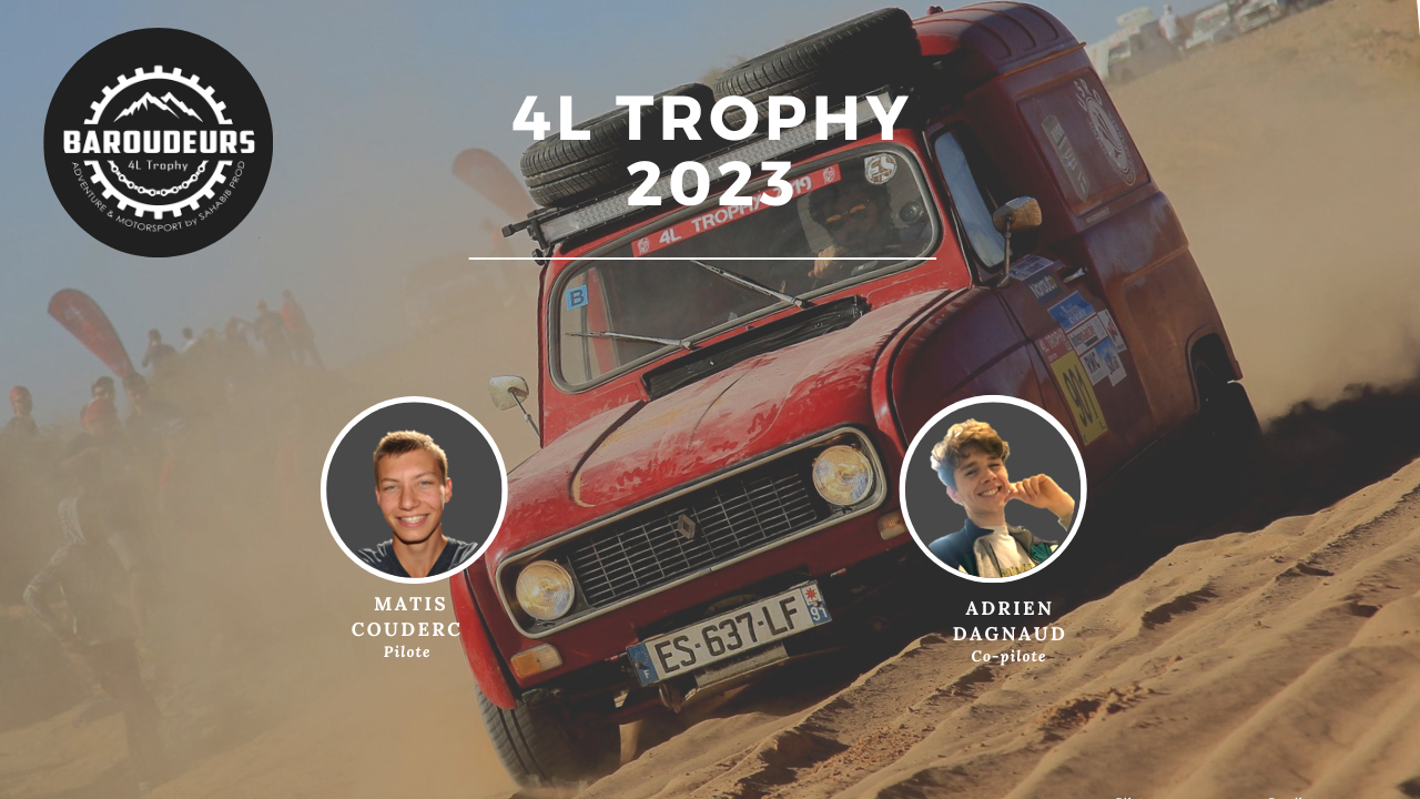 4l trophy 2023 baroudeurs