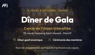 "Dîner de Gala - Congrès AFI 2026" par Association Française d'Implantologie AFI