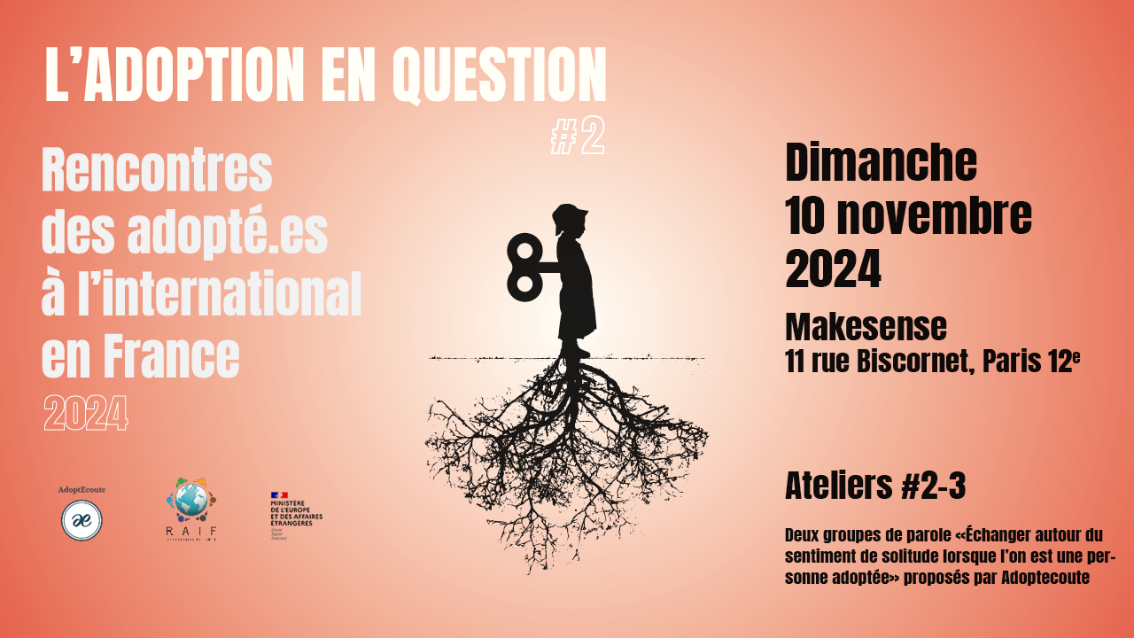 Bannière L'ADOPTION EN QUESTION #2 - Makesense: Ateliers #2-3
