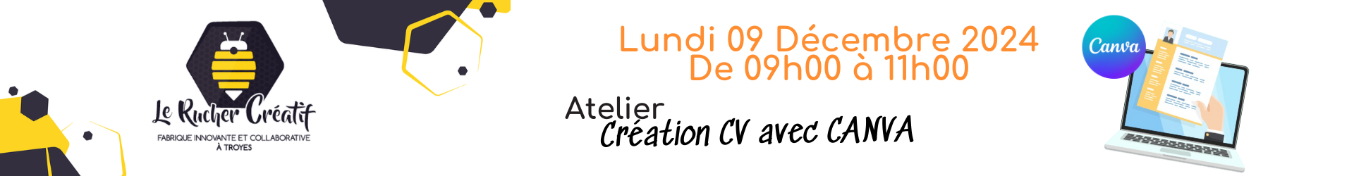 Atelier Création CV avec Canva