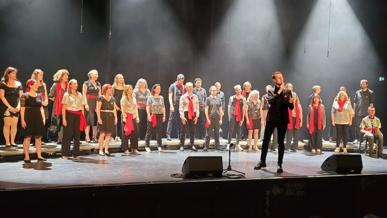 Bannière Pop rock en Soie (16h)