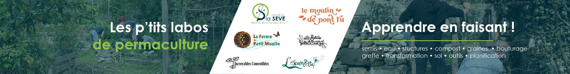 Les p'tits labos de permaculture - La préparation du sol pour l'hiver (1/1)