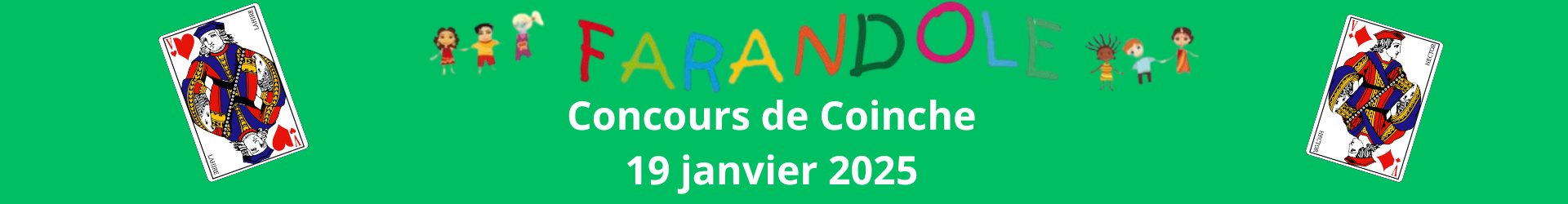 Coinche Farandole 19 janvier 2025