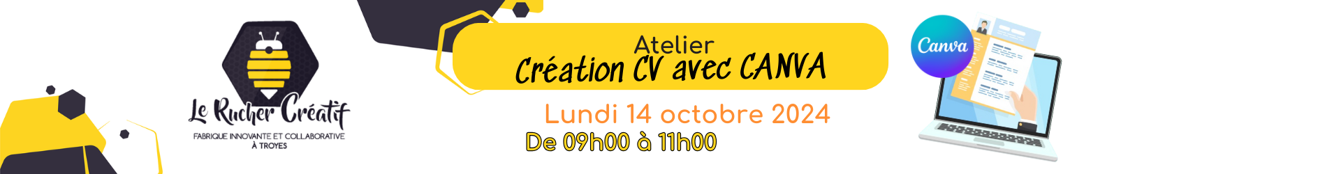 Atelier Création CV avec CANVA