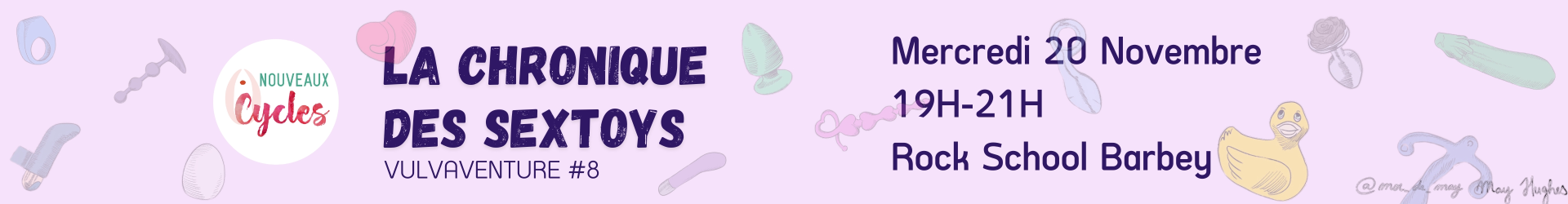 Vulvaventure #8 : La chronique des sextoys ! 