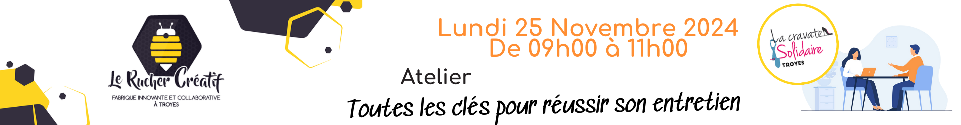 Atelier Toute les clés pour réussir son entretien