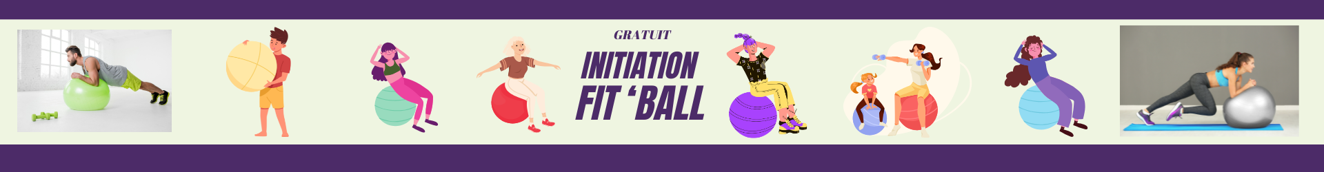 Séance Fitball ( avec Ballon) Jeudi 21 novembre