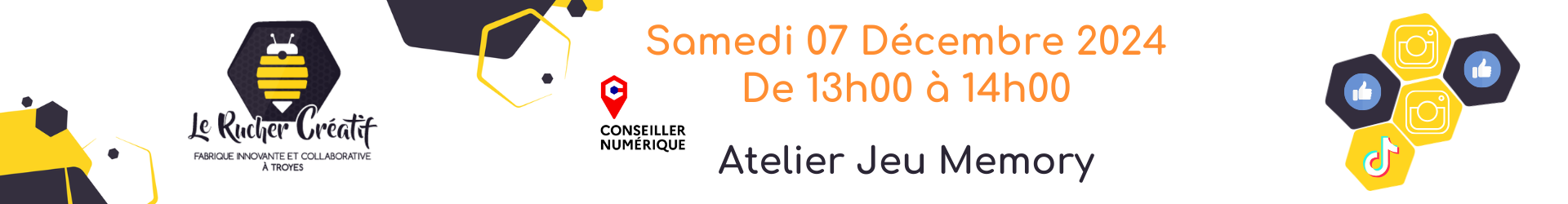 Atelier jeu memory