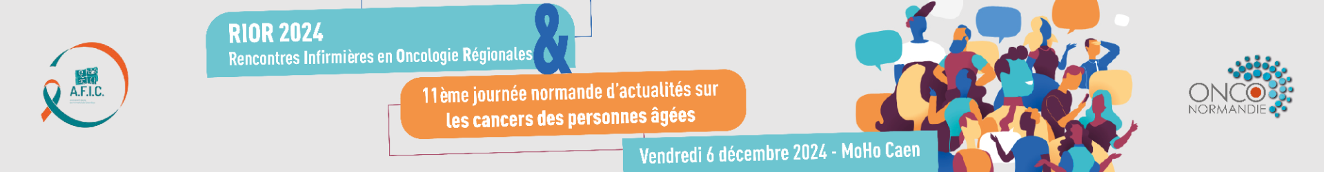 RIOR et 11ème Journée Normande d'Actualités sur les cancers des personnes âgées 