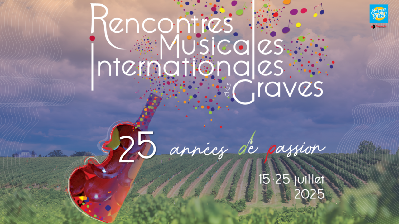 Bannière 25e Musique en Graves - PASS 5 CONCERTS