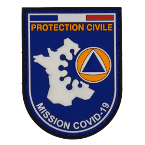 Ecusson PROTECTION CIVILE