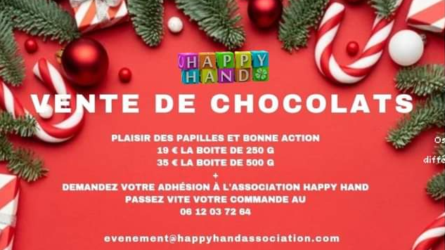 Logo de Chocolats AUER HAPPY HAND