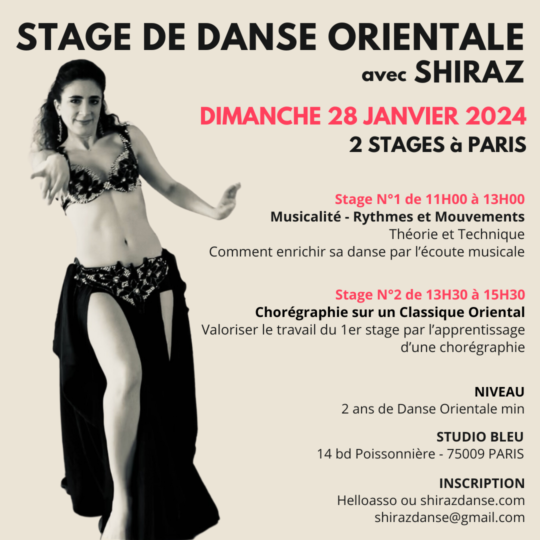La danse orientale : Entre art et séduction - Step Dance Paris - janvier  2024